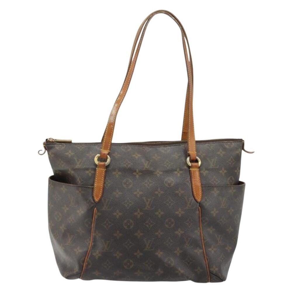 Louis Vuitton Monogram Totally MM Tote Bag Brown